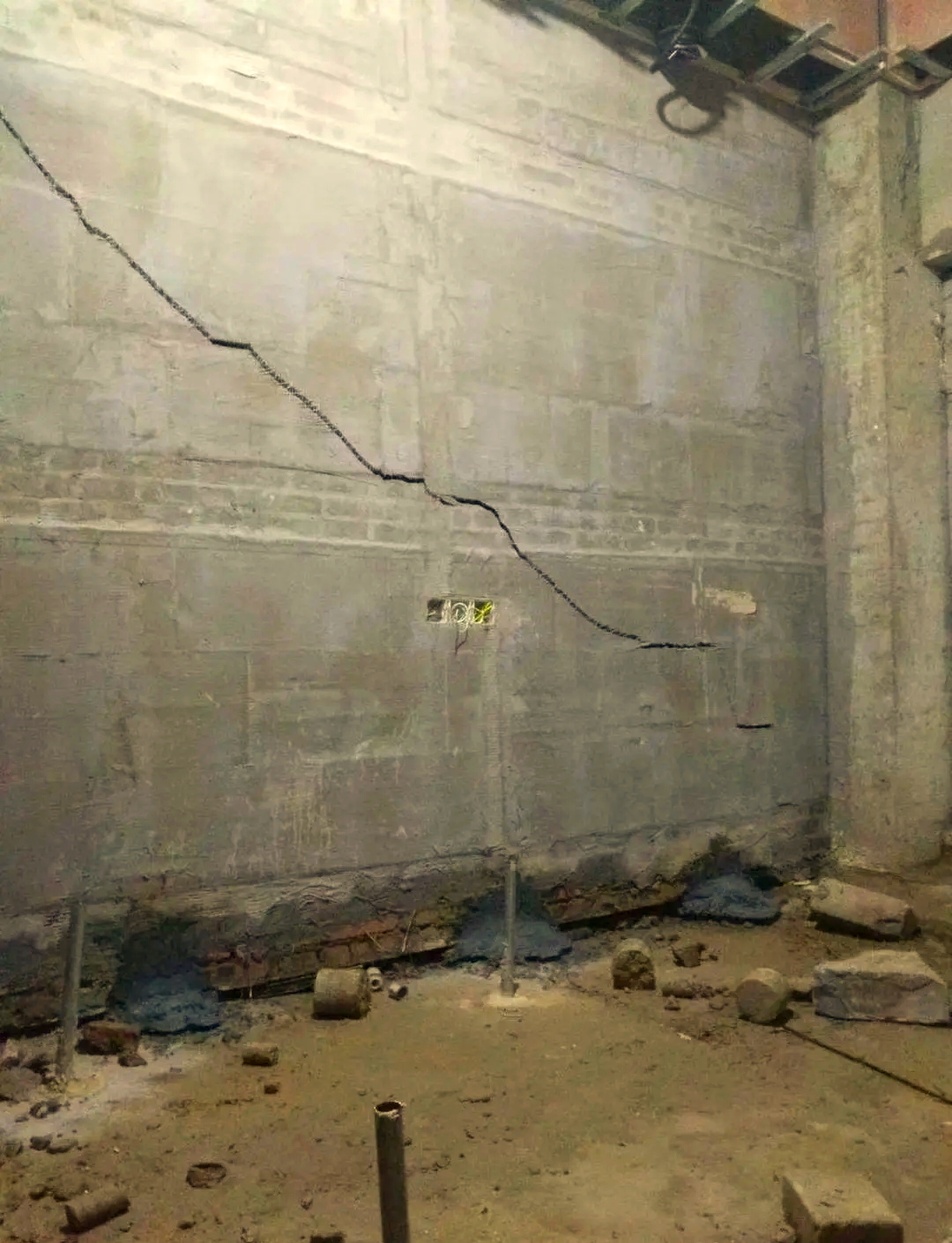 周口沈丘县房屋下沉加固